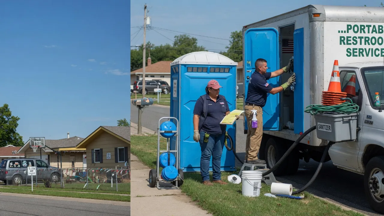 Portable Toilet Rental in Carlinville, IL near me